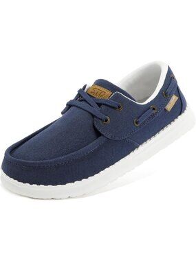 Casual Lace-Up Sneakers for Women | Stylish Canvas Boat Loafers, Comfortable Fit